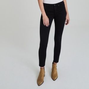 AG Legging Ankle in Black Velvet